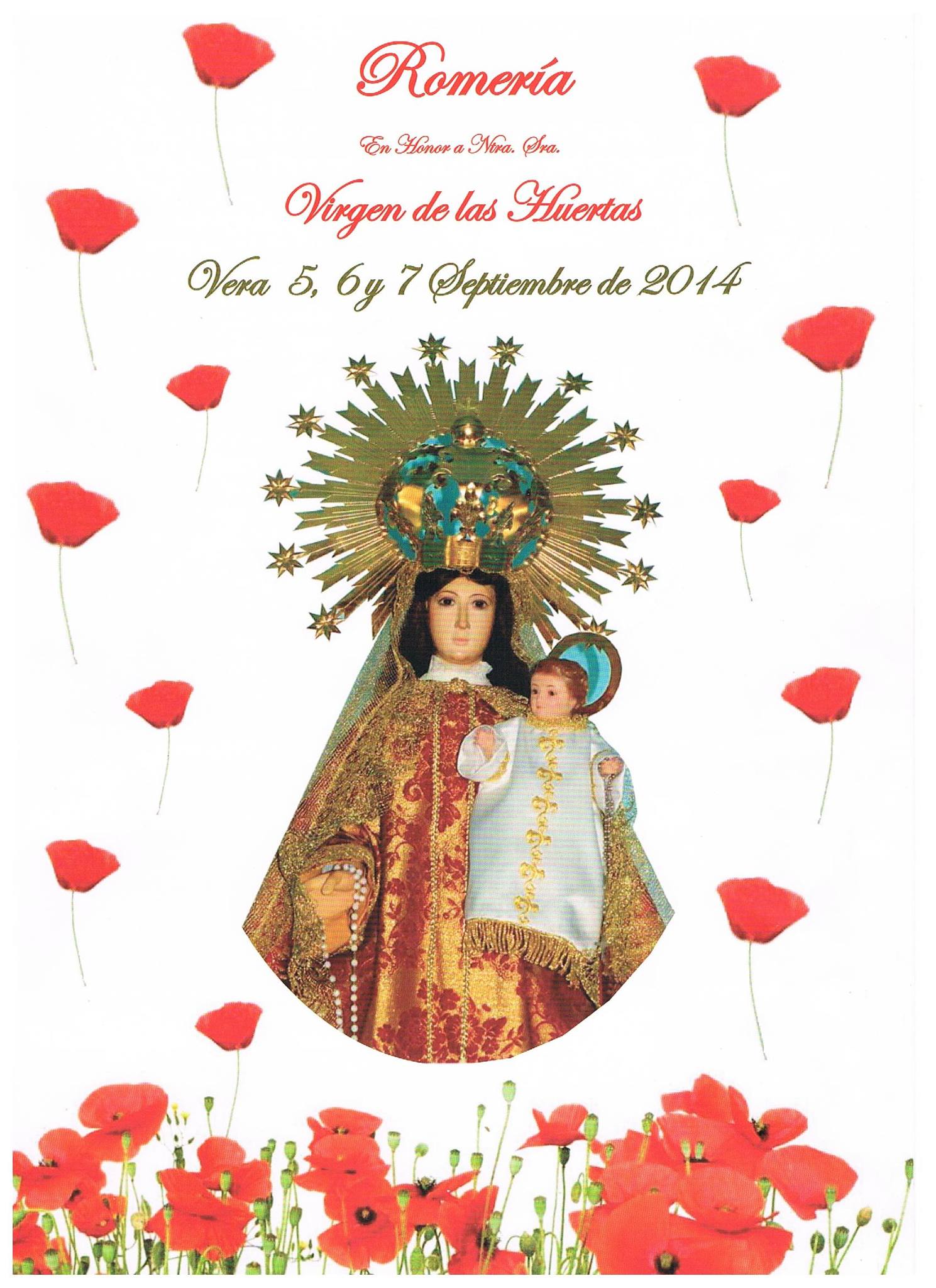Romería de la Virgen de las Huertas 2014 Vera